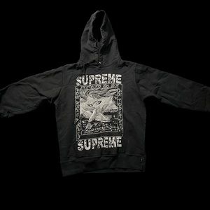 Supreme Doves hooded sweatshirt Black